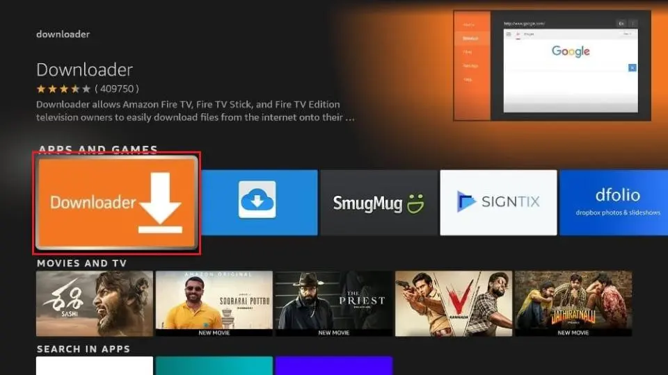 Install Flix IPTV Player on Firestick