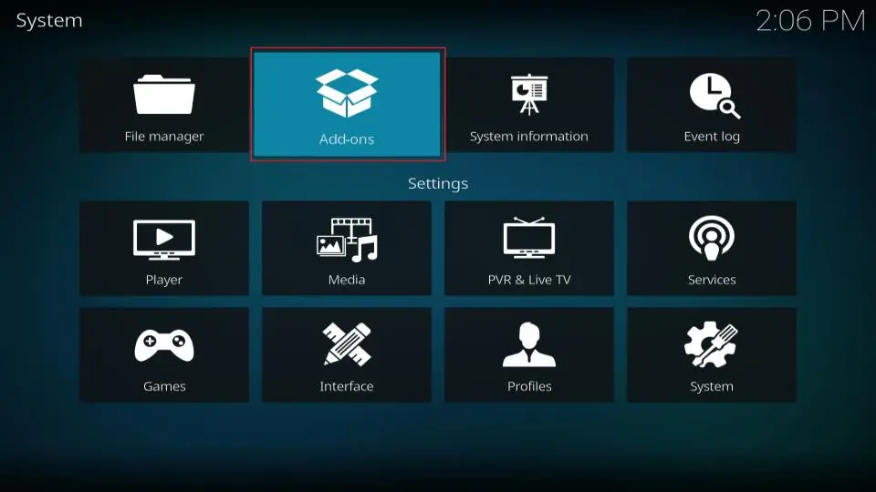 IPTV on Kodi